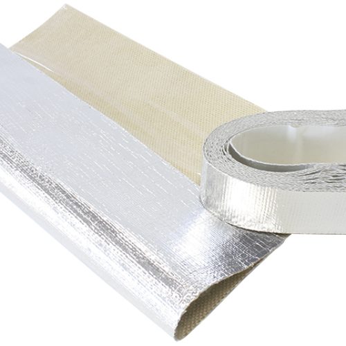 12″X12″ SHEET ALUMINISED HEAT BARRIER ADHESIVE BACKED SILVER