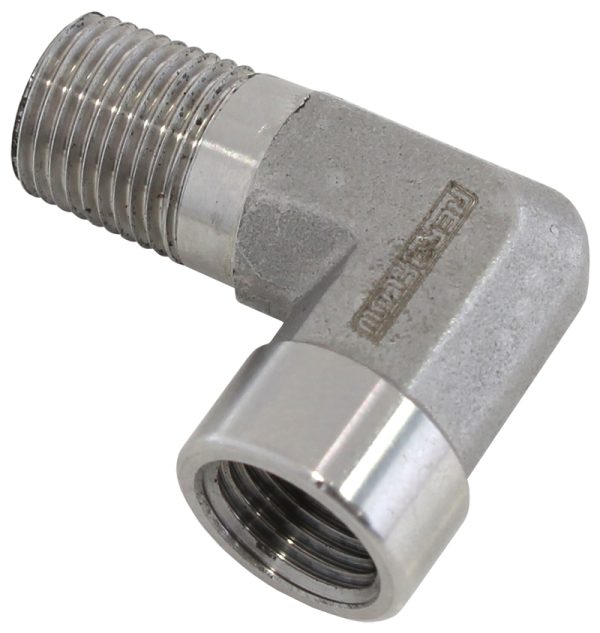 90 Deg Female - Male Elbow 1/8NPT STAINLESS STEEL