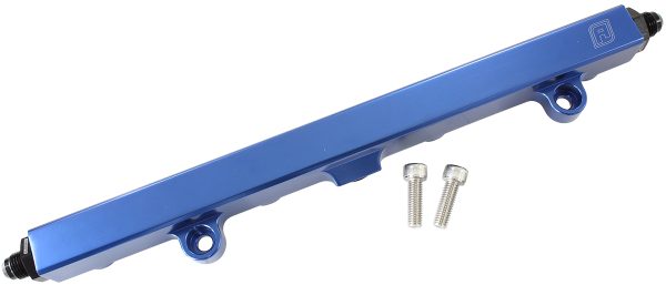 HONDA K20 K24 FUEL RAIL       -8ORB INLETS / OUTLETS BLUE
