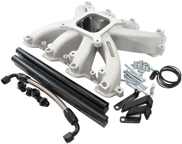 GM LS CARBY INTAKE MANIFOLD   CATHEDRAL PORT EFI LS1 LS2