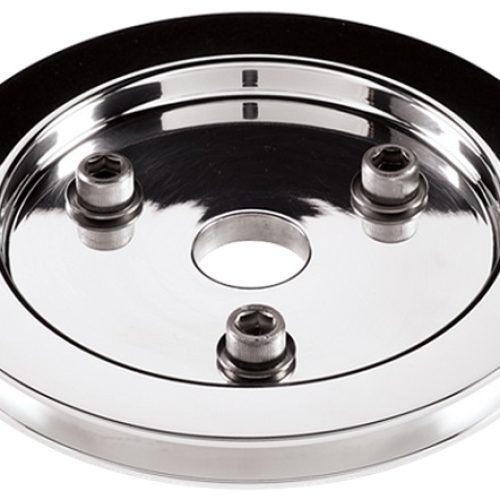 BB CHEV CRANK PULLEY SINGLE V BILLET SUIT SHORT PUMP SWP BBC