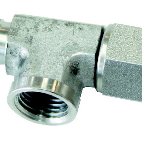 STRAIGHT FEMALE – MALE -3AN   STAINLESS  WITH 1/8″ NPT PORT
