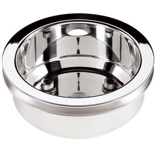 SBC CRANK SINGLE PULLEY       BILLET LONG WATER PUMP