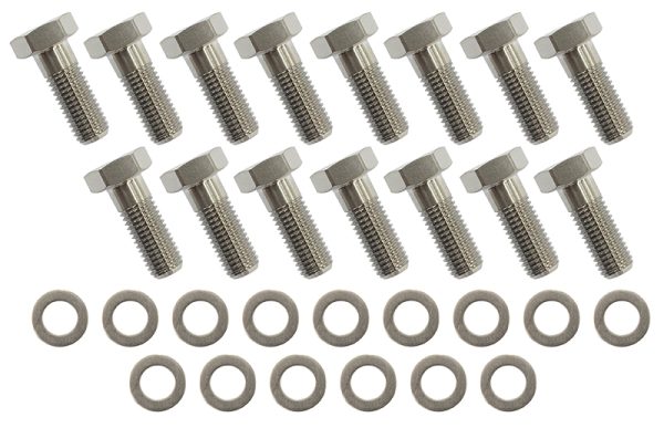 TI WHEEL CENTRE BOLT KIT      HEX HEAD - SANDER .850" UHL