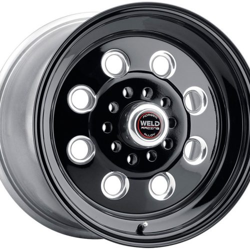 DRAGLITE WHEEL BLACK 15″ x 6″ 5X4.5/4.75″ B/C, 3.5″ B/S