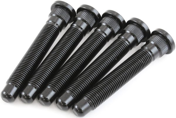 M12 x 1.25m WHEEL STUDS 0.568"KNURL 75.7mm UHL 5 PACK SUBARU
