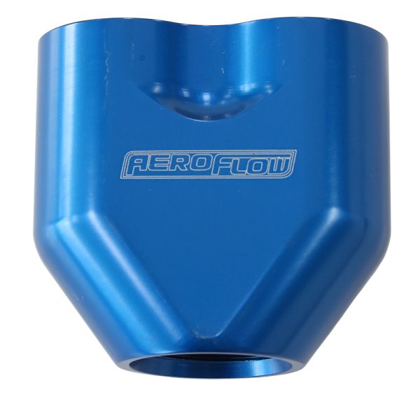 AEROFLOW -10AN TO 2x-8AN      FEMALE ORB U BLOCK BLUE