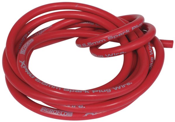 IGNITION WIRE 100 METRE RED   SPIROL CORE WIRE 100M