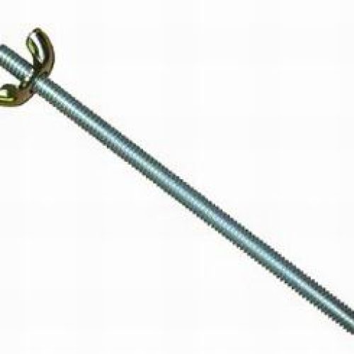 1/4-20×5″ LONG STUD WITH WING NUT CARBY & AIR CLEANER STUD