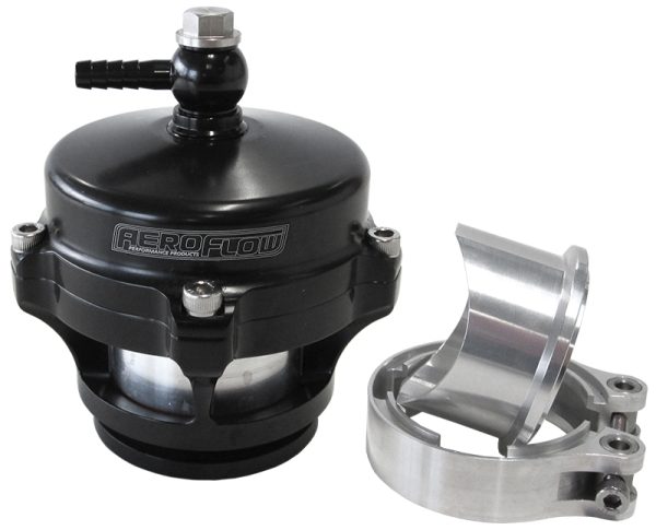 50mm BLOW OFF VALVE BLACK     FINISH V-BAND WELD-ON FLANGE