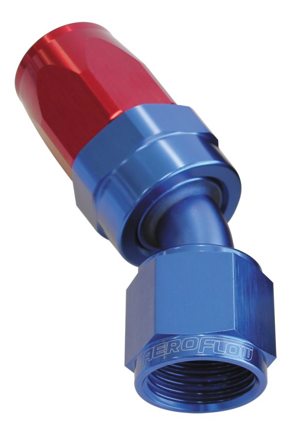 -20AN TAPER SERIES 30 DEGREE  HOSE END BLUE