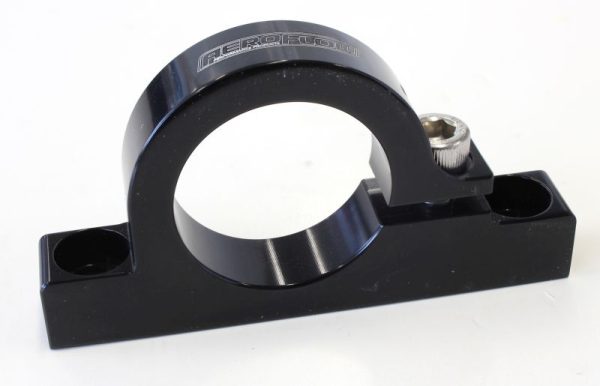 AEROFLOW BILLET FILTER BRACKETFOR 1-1/4" DIAMETER FILT BLACK