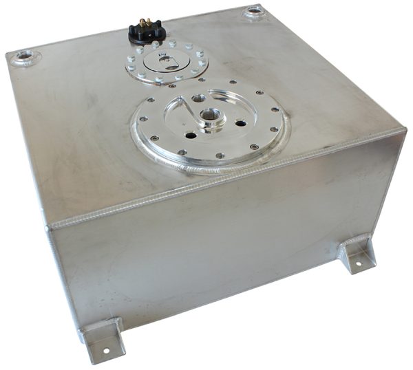 ALLOY FUEL CELL 57L 3 X PUMP  15 US GAL 60mm TRIPLE HANGER