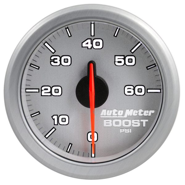 AIRDRIVE BLACK BOOST GAUGE    2-1/16, 0-60PSI, OBDII/WIFI