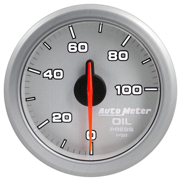 AIRDRIVE SILVER OIL PRESSURE  2-1/16, 0-100PSI, OBDII/WIFI