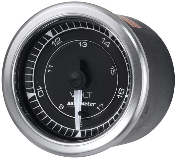 CHRONO 2-1/16" VOLTMETER 8-18VFULL SWEEP ELECTRIC, STEPPER