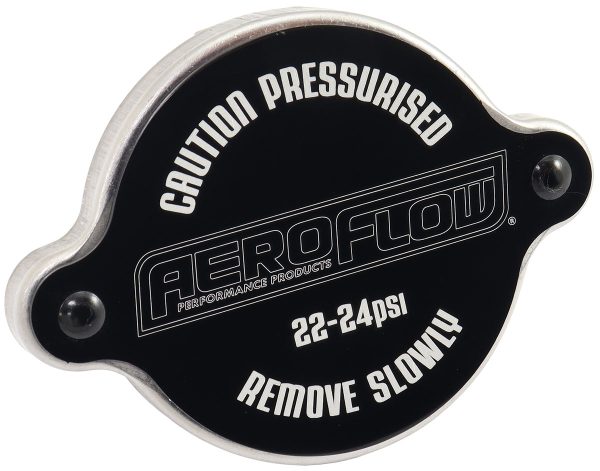RADIATOR CAP 42MM BLACK 23 PSI1.58 BAR 158 KPA LARGE S/S