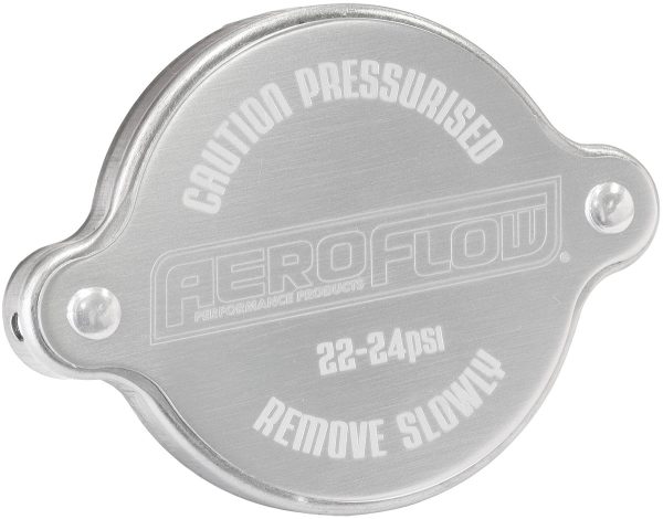 RADIATOR CAP 42MM SILVER 23PSI1.58 BAR 158 KPA LARGE S/S