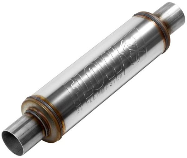 FLOWFX MUFFLER 2.25" MUFFLER  CENTRE / CENTRE 14" x 4" BODY