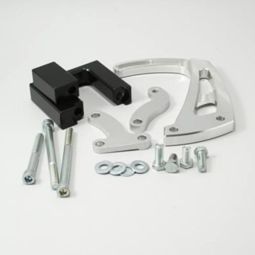 MARCH POWER STEERING BRACKET  SUIT BBC CHEV WITH ELECT W/P