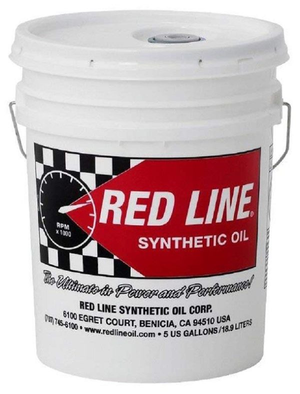 REDLINE LIGHTWEIGHT SHOCKPROOFGEAR OIL, 5 GALLON / 18.9L