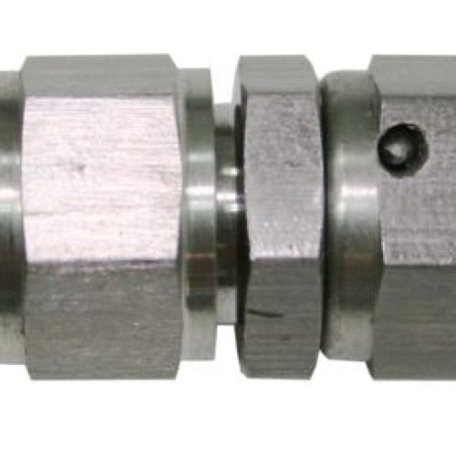 STEEL STRAIGHT HOSE END       -6AN