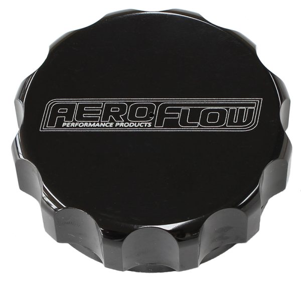 Replacement black cap with    breather for power steer tanks