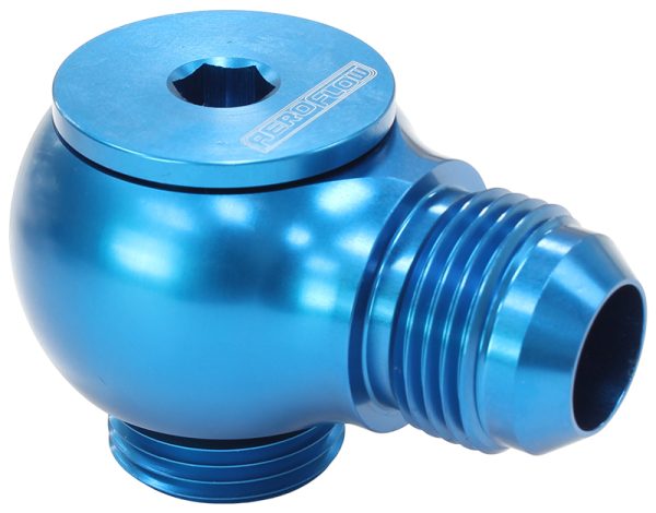 SLIMLINE -12ORB TO -12AN 90DEGFOR USE IN TIGHT RADIUS AREA