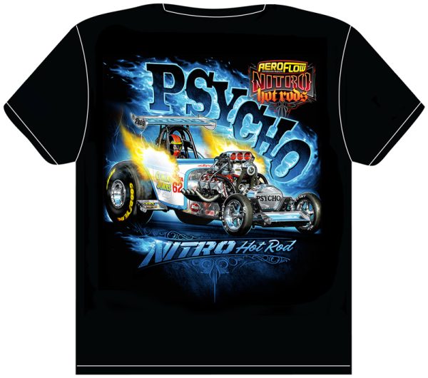 PSYCHO NITRO HOT ROD T-SHIRT  XXX-LARGE