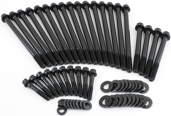 GM LS HEAD BOLT KIT ODD SIZE  12 POINT 2003 & EARLIER