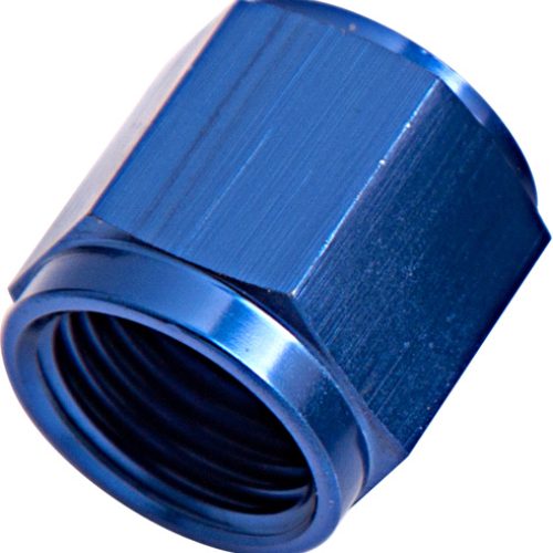 TUBE NUT -6AN TO 3/8″ TUBE    BLUE -6AN TO 3/8″ HARD LINE