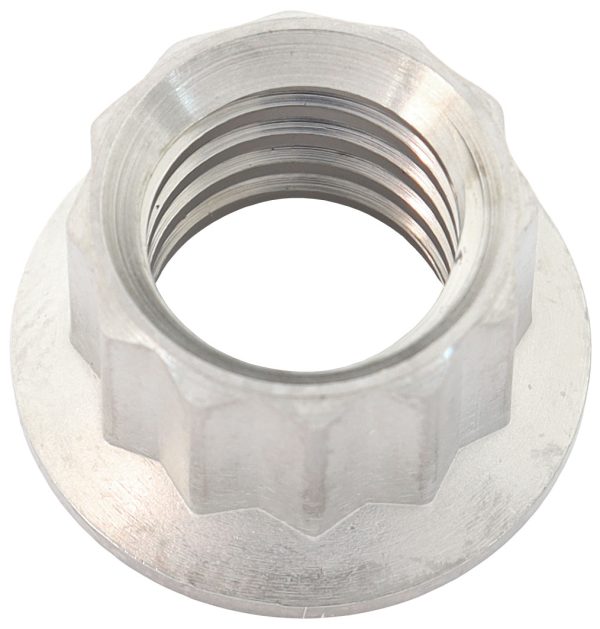3/8" UNC TITANIUM NUT         12 POINT SINGLE 3/8-16"
