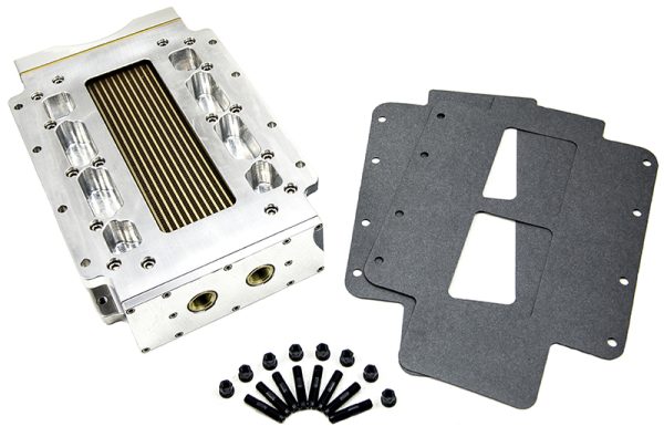 TBS INTERCOOLER GOES BETWEEN  BLOWER & MANIFOLD 4 THICK