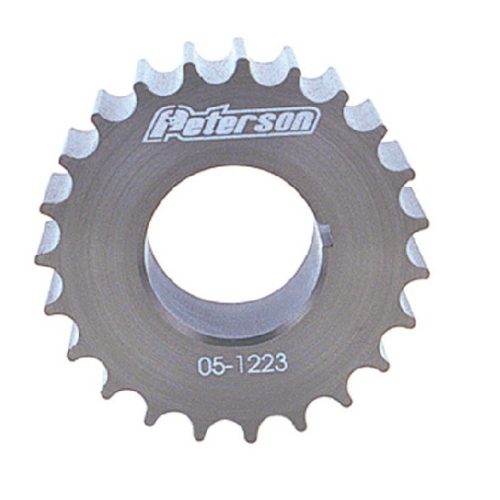 HTD CRANK PULLEY, 25 TOOTH    1″ WIDE, 1″ BORE, 1/8″ KEYWAY