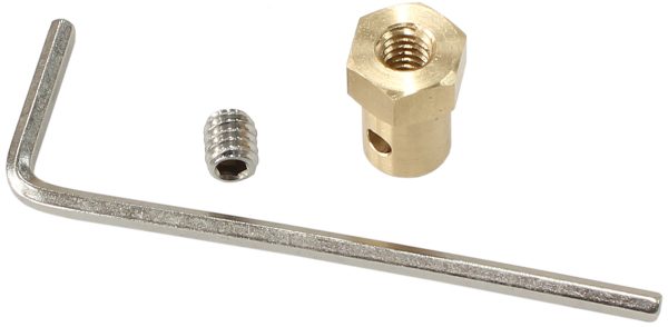 THROTTLE CABLE END WITH GRUB  SCREW SUIT MOST THROTTLE BODYS