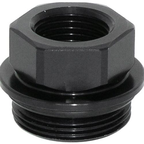 PORT ADAPTER 15/16-20 – 3/8″  NPT FEMALE BLACK