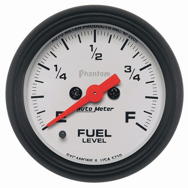 PHANTOM 2-1/16" FUEL LEVEL    PROGRAMMABLE, FULL SWEEP ELECT
