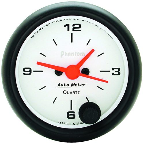 PHANTOM 2-1/16″ ANALOGUE CLOCKQUARTZ MOVEMENT W/ SECOND HAND