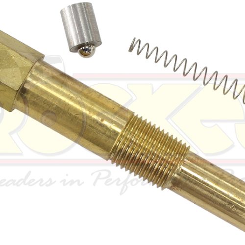 ENDERLE LONG BALL CHECK PORT  BODY BRASS
