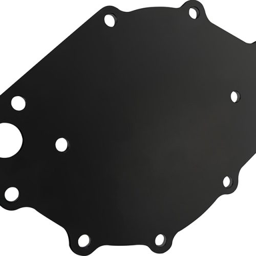 BB FORD 429 460 BLACK ELECTRICWATER PUMP BACKING PLATE