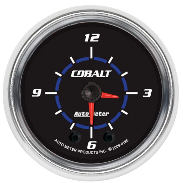 COBALT 2-1/16" CLOCK          ANALOGUE