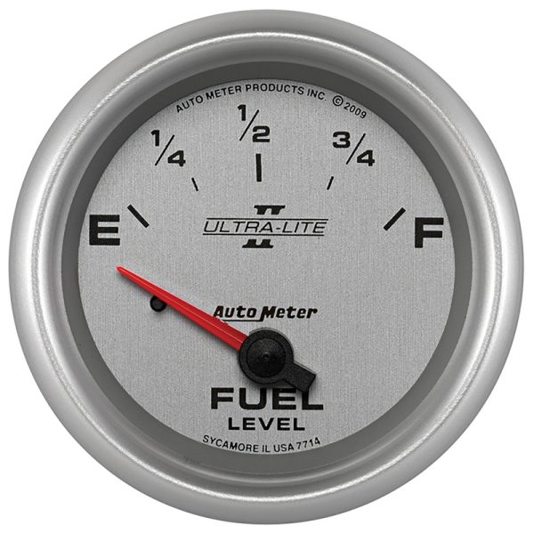 ULTRA-LITE II 2-5/8 FUEL LEVEL0-90 OHMS, SHORT SWEEP ELECT.