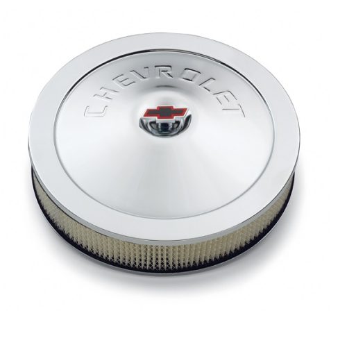 PROFORM 14 ROUND AIR CLEANER  ASSEMBLY CHROME WITH CHEV NUT
