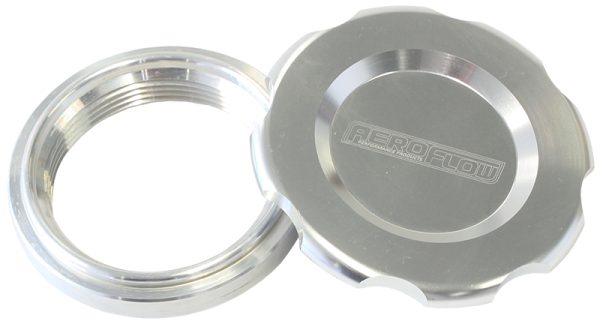 1.5" WELD BUNG AND SILVER CAP LOW PROFILE FEMALE WELD-ON