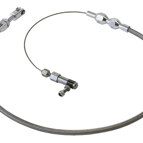 THROTTLE CABLE STAINLESS      STEEL 48″ 122cm LONG