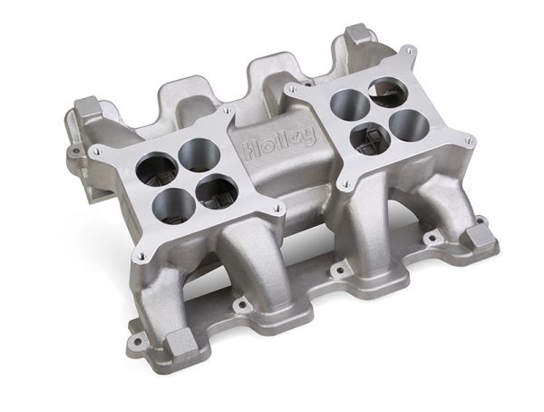 DUAL CARB INTAKE LS1 LS2 LS6  MID-RISE, DUAL PLANE, 2 x 4150