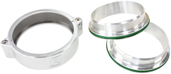 2.75" BILLET INTERCOOLER CLAMPQUICK CONNECT SILVER CLAMP