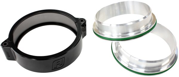 3.5" BILLET INTERCOOLER CLAMPSQUICK CONNECT BLACK CLAMP