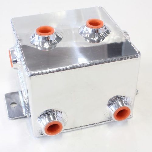 FABRIC ALLOY UNIV TANK 1L X 6 -8 ORB POLISHD WITH MOUNT TABS