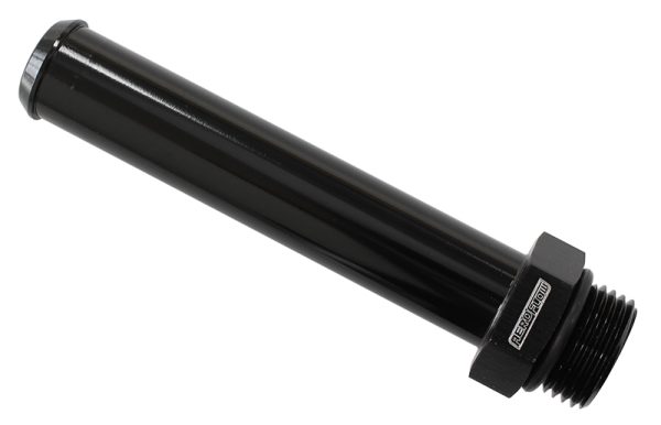 -10ORB TO 19MM BARB TURBO     DRAIN EXTENSION BLACK 100MM